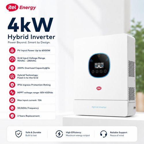 itel 4KW 6000W PV Input 24V IPV-4K24UPro Solar Inverter - Image 2