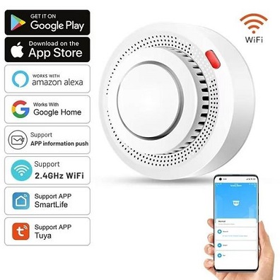 Smart smoke detector, high-sensitivity fire detector - Image 3